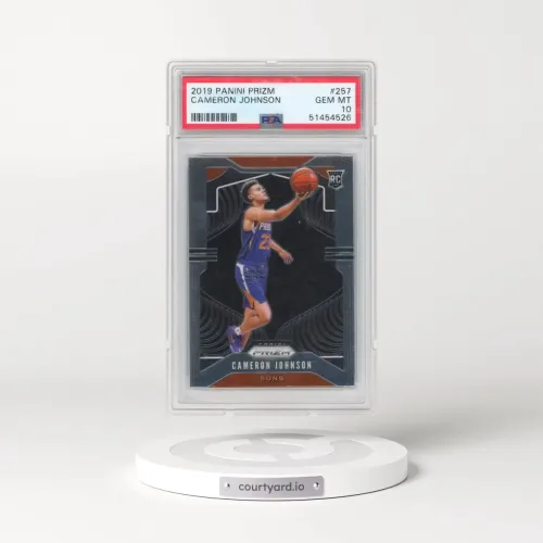 2019 Panini Prizm #257 Cameron Johnson (PSA 10 GEM MINT)