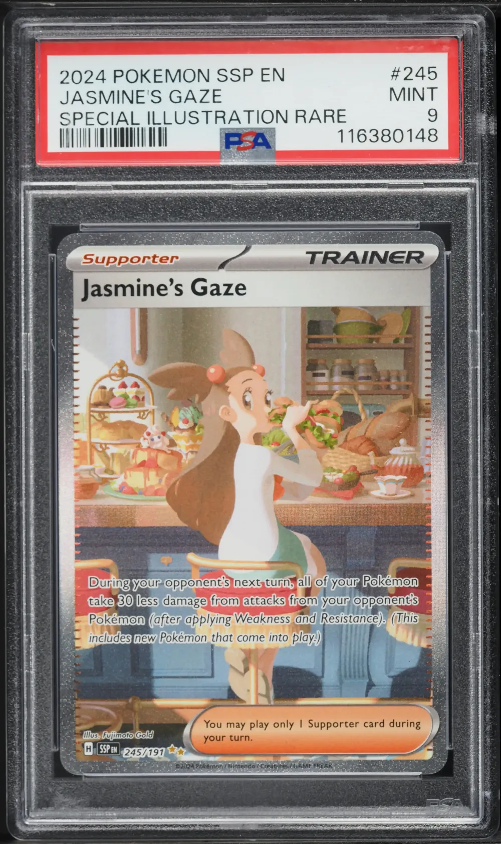 2024 #245 Jasmine's Gaze PSA 9 S