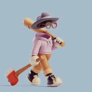 Invisible Friends 3D #2256