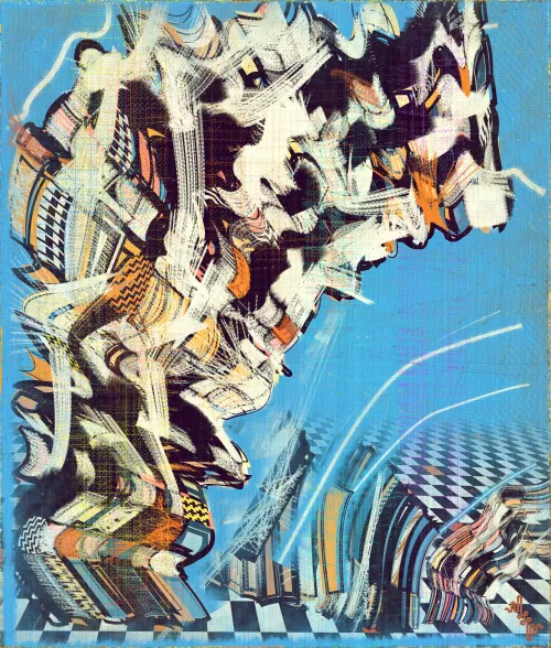 Amplitudes of Canvas #408