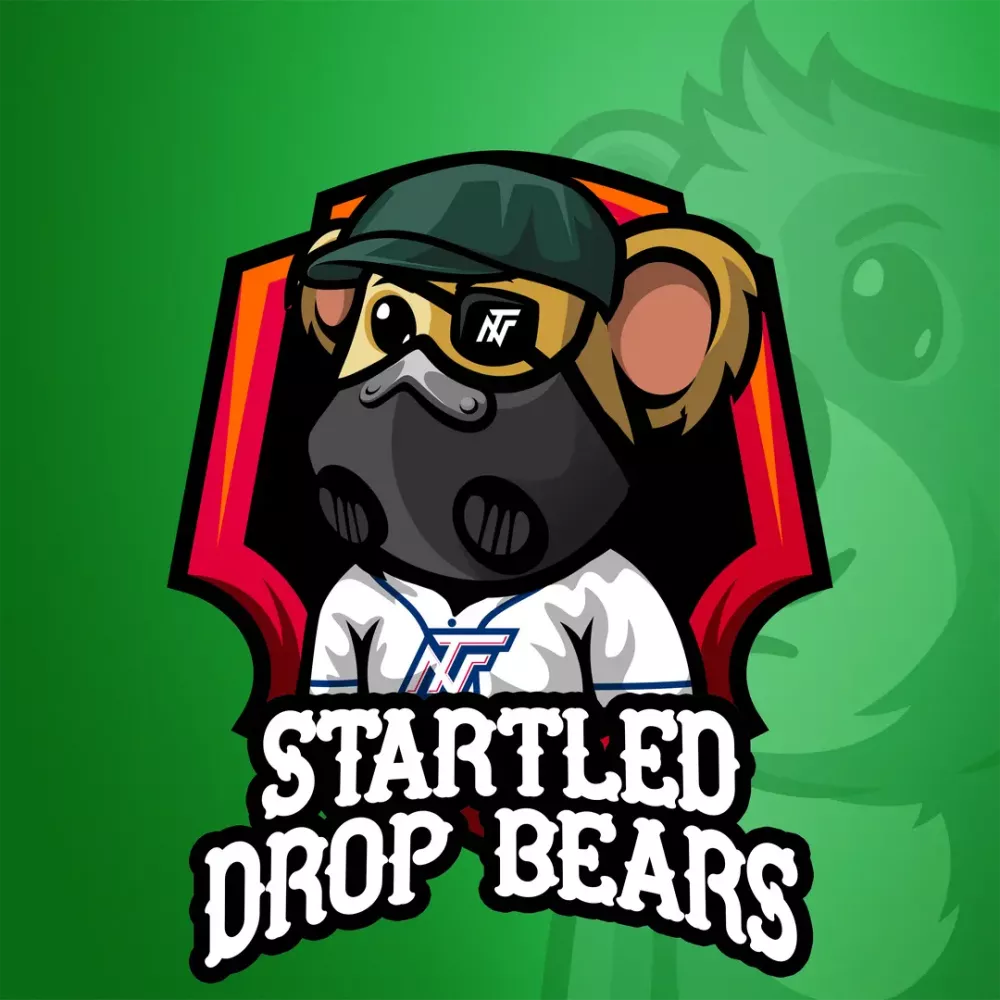 Startled Drop Bears #1464