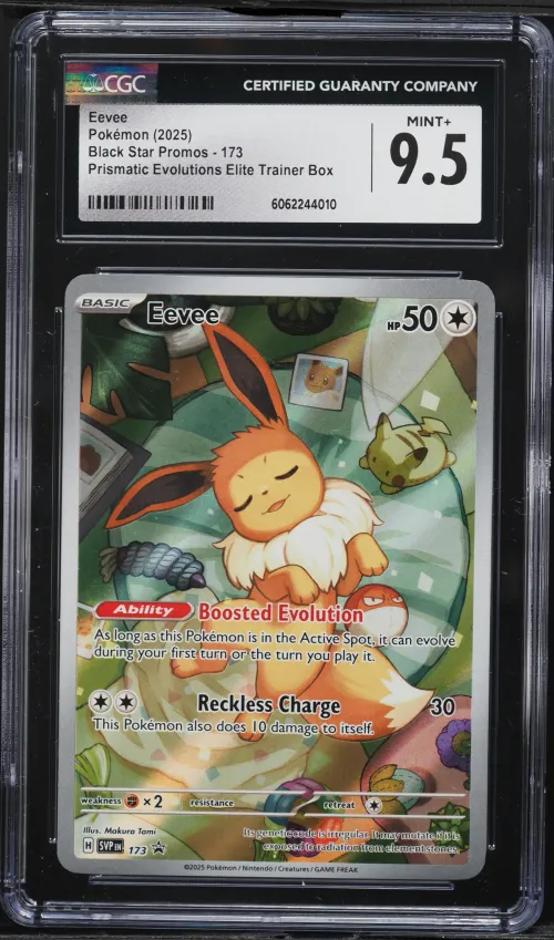2025 #173 Eevee CGC 9.5 Svp EN-S