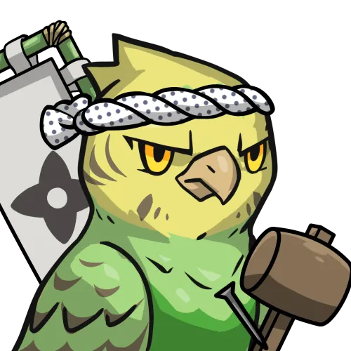 Narukami-Yellow budgie #17338
