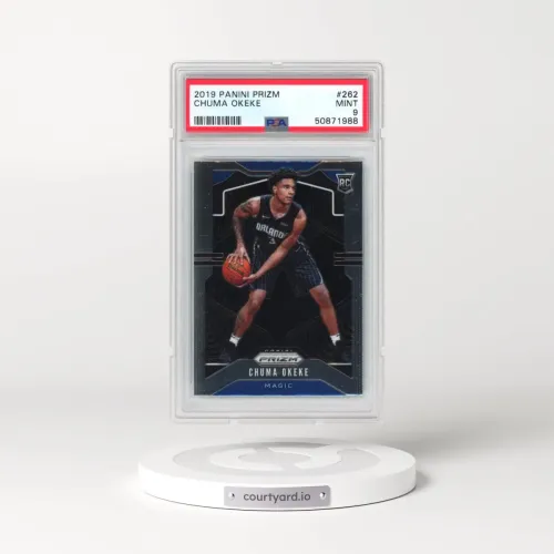 2019 Panini Prizm #262 Chuma Okeke (PSA 9 MINT)