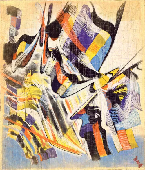 Amplitudes of Canvas #51