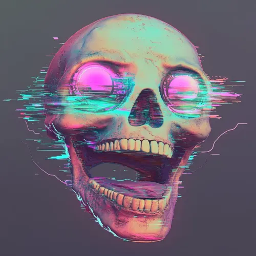 Glitch Skulls #97