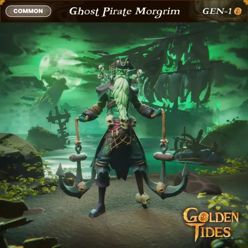 Ghost Pirate Morgrim #3676