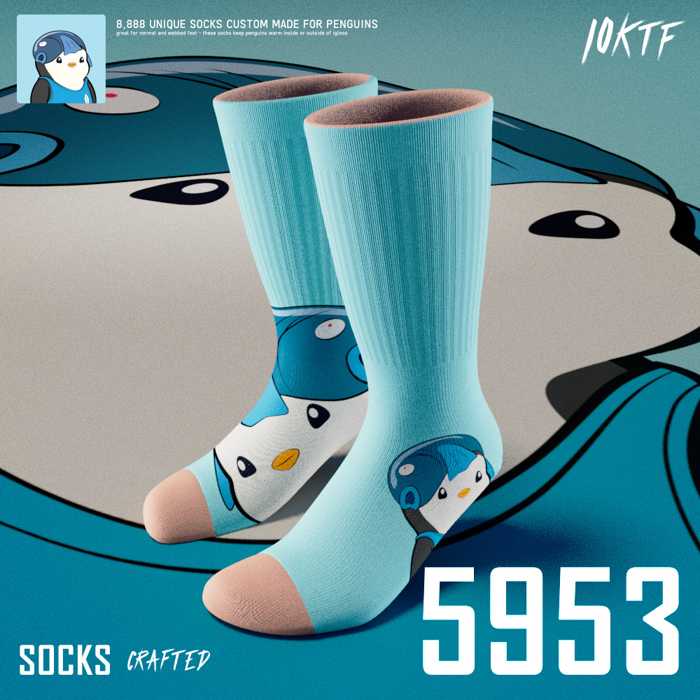 Pudgy Crew Socks #5953