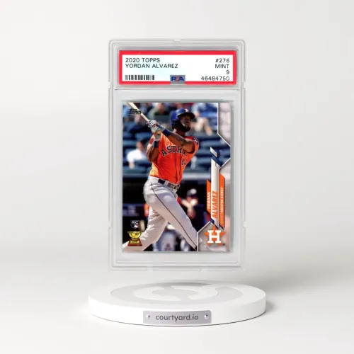 2020 Topps #276 Yordan Alvarez (PSA 9 MINT)