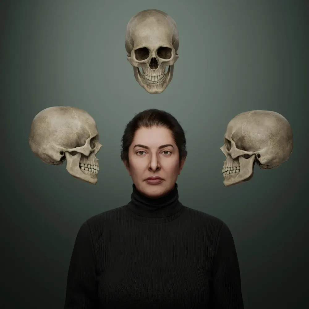 Portrait with Skulls #361