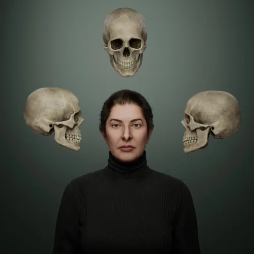 Portrait with Skulls #361
