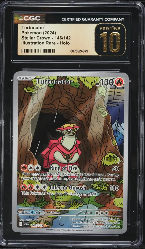 2024 #146 Turtonator CGC 10 Pris