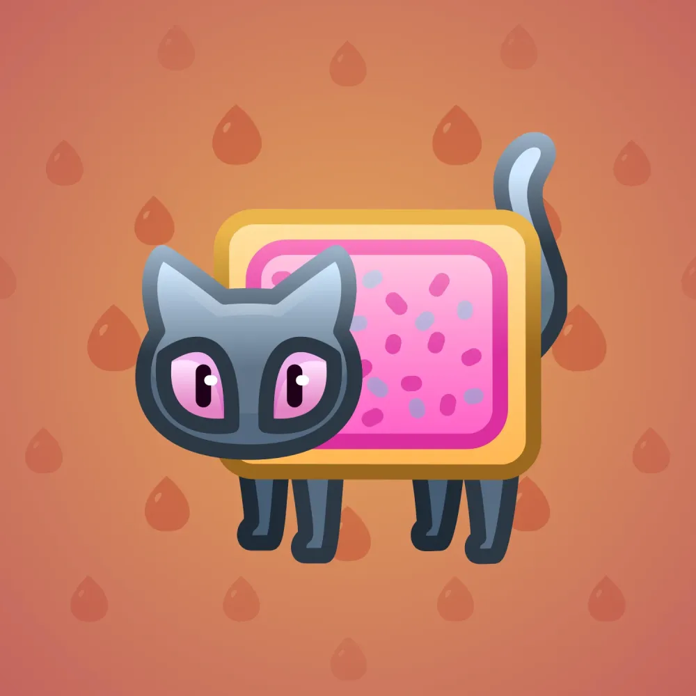Scared Cat #16966