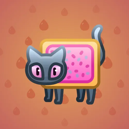 Scared Cat #16966