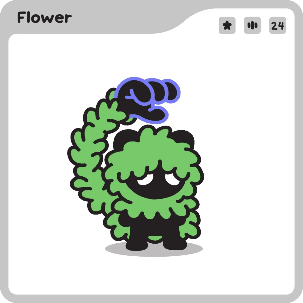 Flower Bones #24