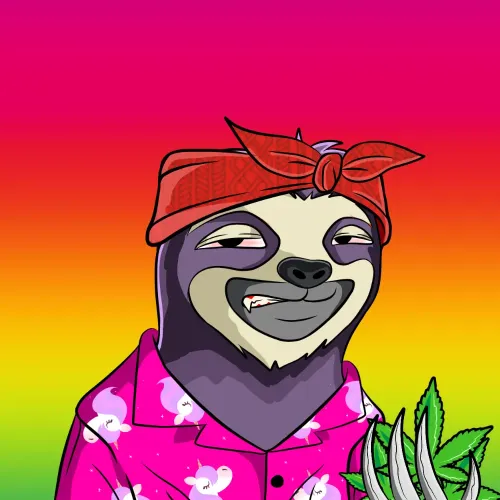 Stoned Sloth V2 #4801