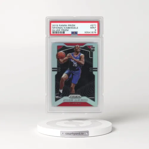 2019 Panini Prizm #271 Mfiondu Kabengele - Silver Prizm (PSA 9 MINT)