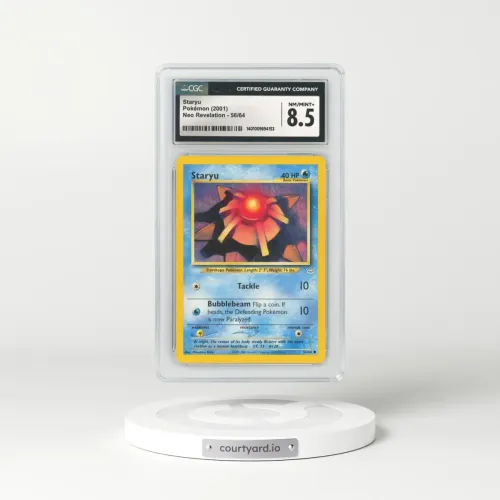 2001 Neo Revelation #56 Staryu (CGC 8.5 NM-MT+)