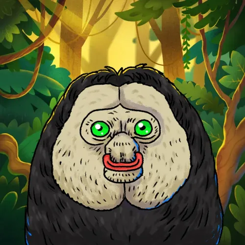 White faced Saki Pepe #133