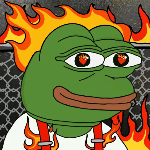 Pepe On Fire #318