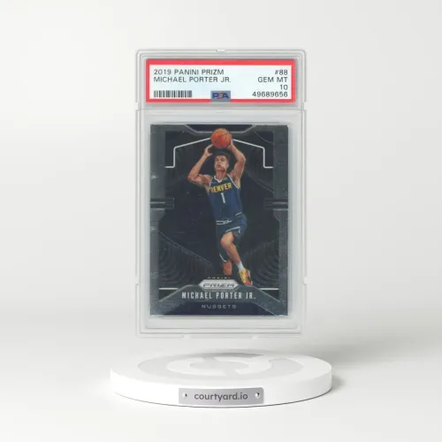 2019 Panini Prizm #88 Michael Porter Jr. (PSA 10 GEM MINT)