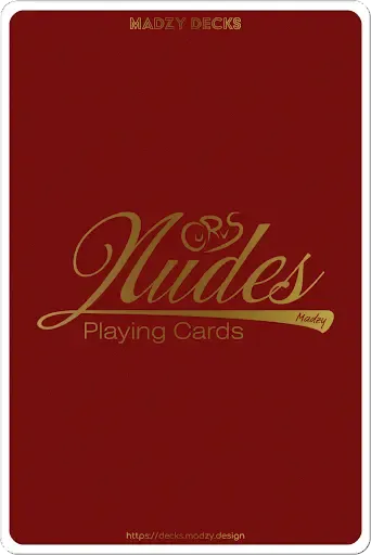 Card Back | CuRvS: Nudes | Madzy Decks: Playing Cards