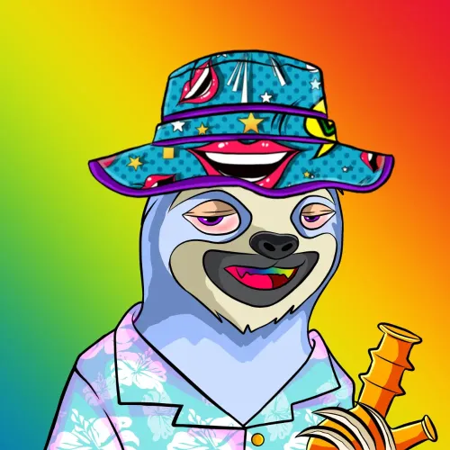 Stoned Sloth V2 #3014