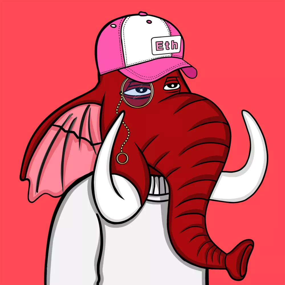 Untamed Elephant  #5500