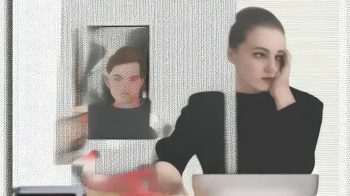 BEAUTY DISSOLVING INTO STATIC RIOT #34