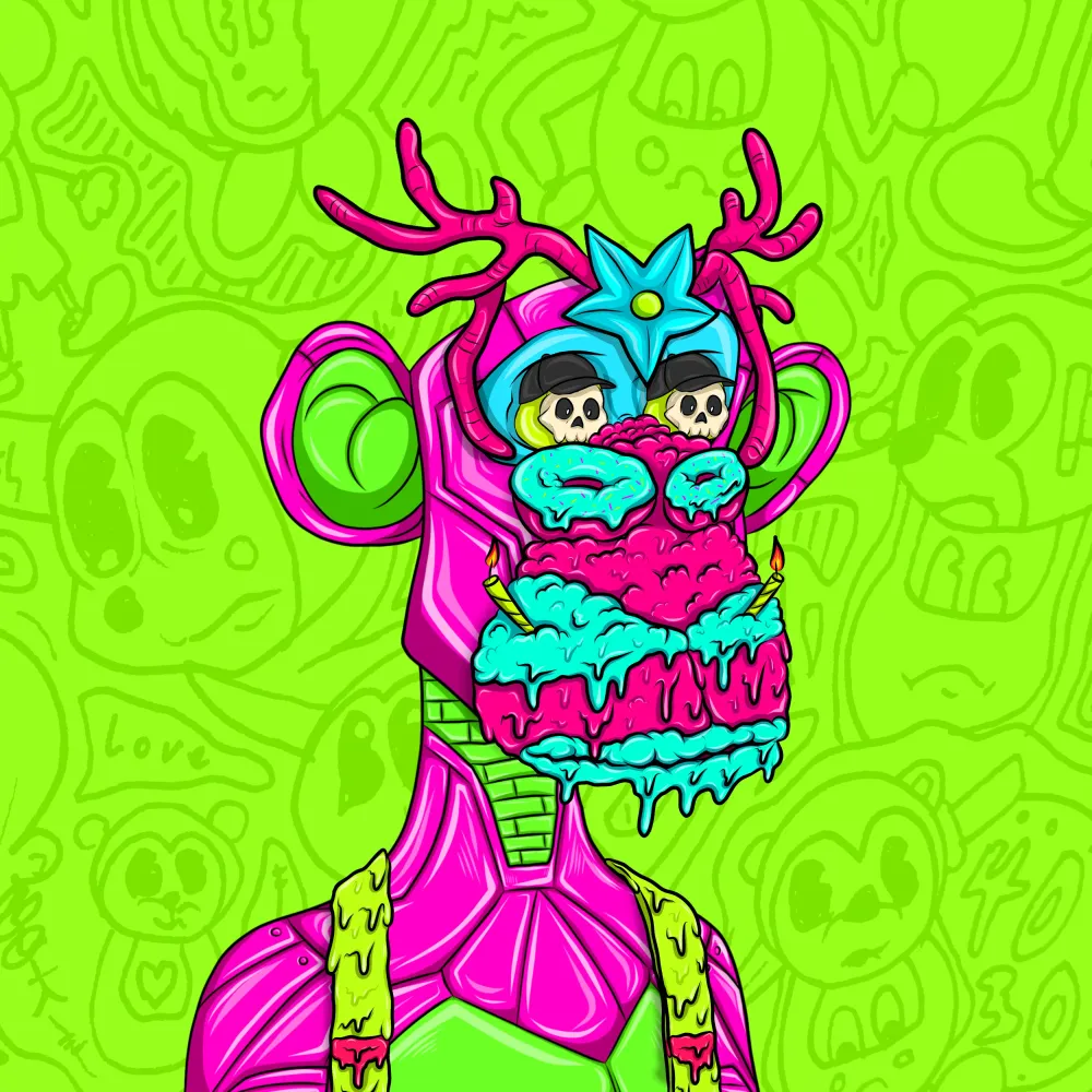 Caked Apes #6634