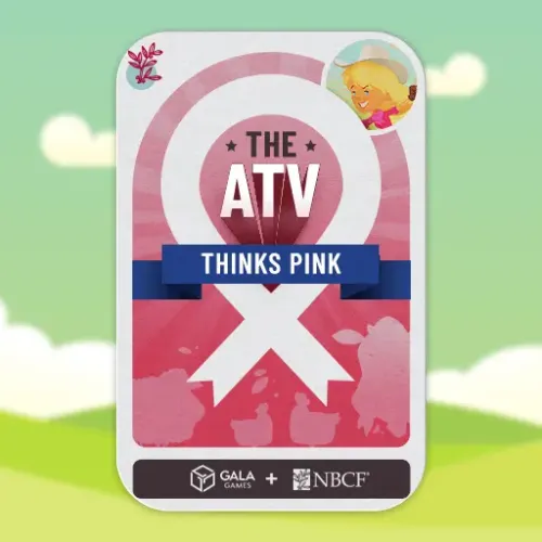 Pink ATV