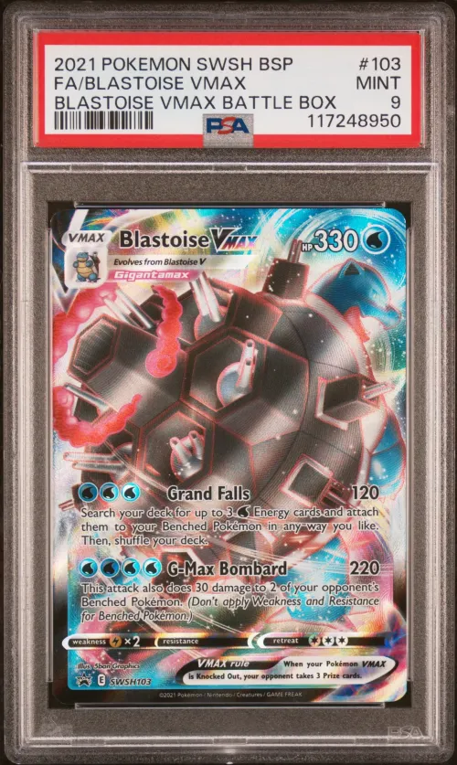 2021 #103 Full Art/Blastoise Vma