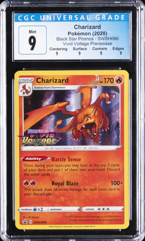 2020 #066 Charizard-Holo CGC 9 S