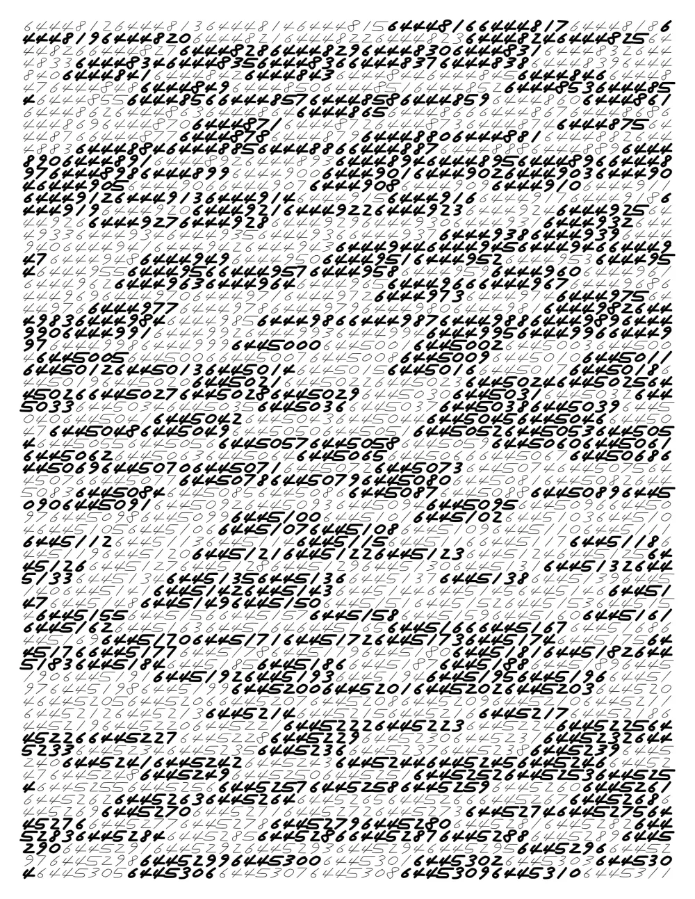 Endless (5,607,250 to Infinity) #2883