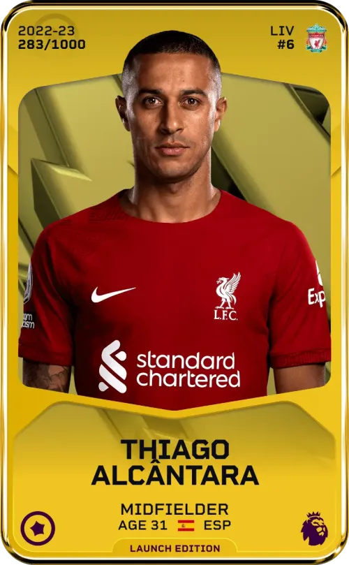 Thiago Alcântara 2022-23 • Limited 283/1000