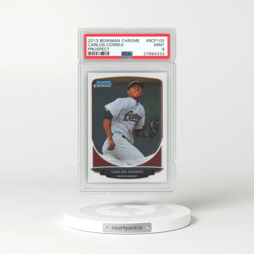 2013 Bowman Chrome Prospect #BCP100 Carlos Correa (PSA 9 MINT)