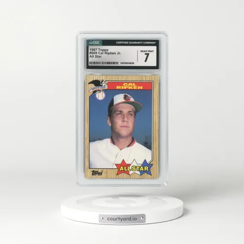 1987 Topps #609 Cal Ripken Jr. - All-Star (CGC 7 NM)