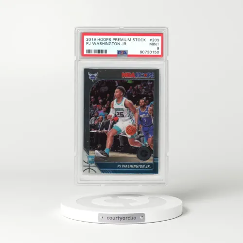 2019 Panini Hoops Premium Stock #209 PJ Washington Jr. (PSA 9 MINT)