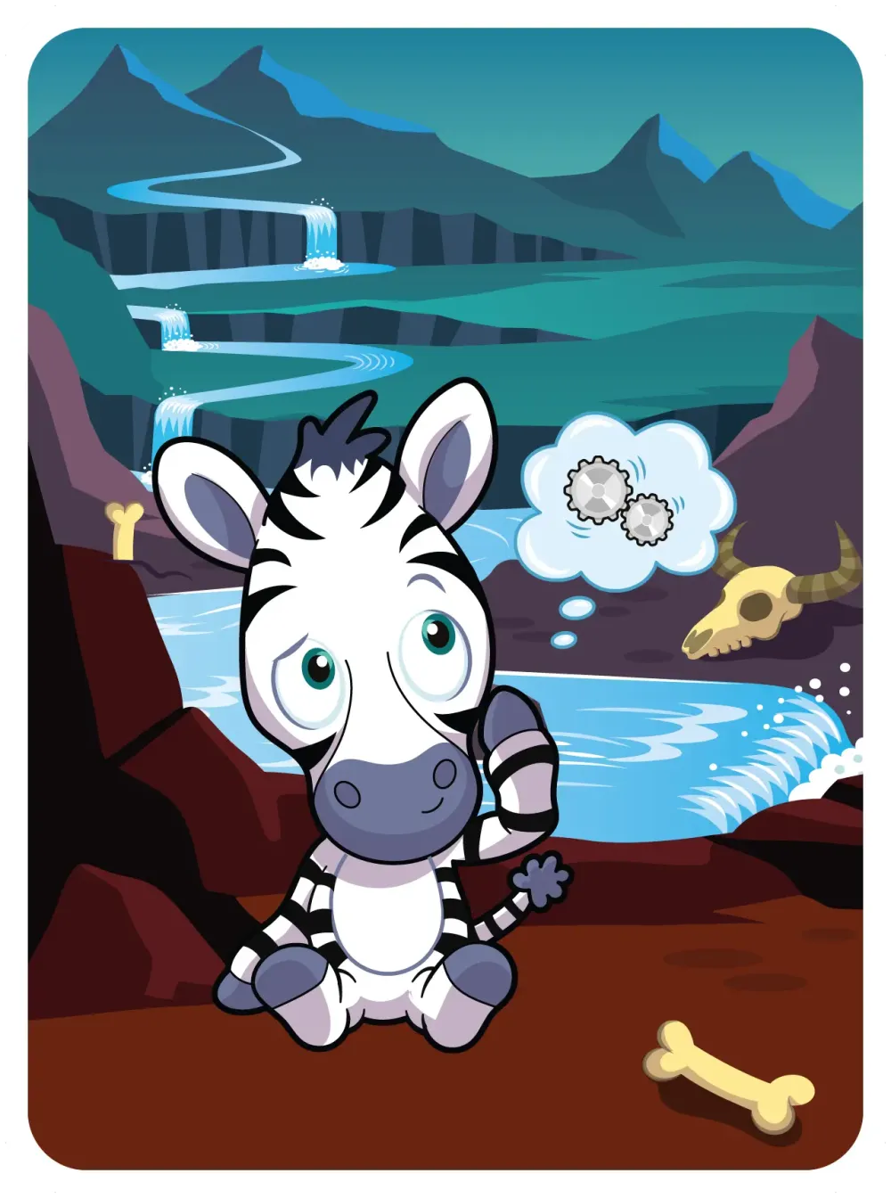 Zestful Zebra #44464
