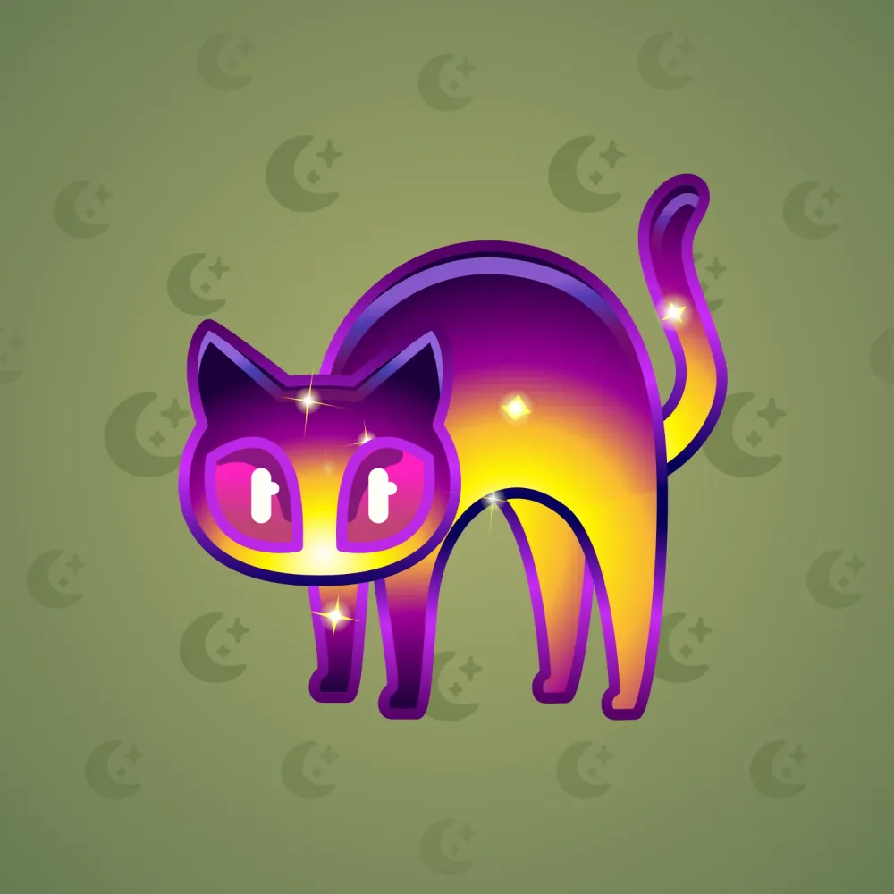 Scared Cat #9641