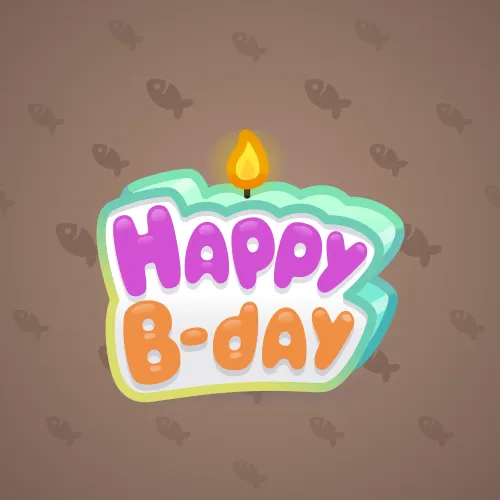B-Day Candle #99671