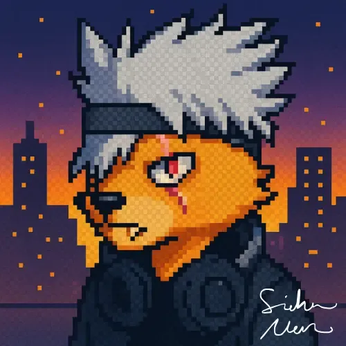 Fynn the Fox – Sunset Eye #17