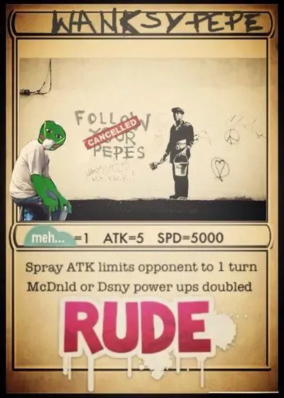 WANKSYPEPE | Series 4 Card 17