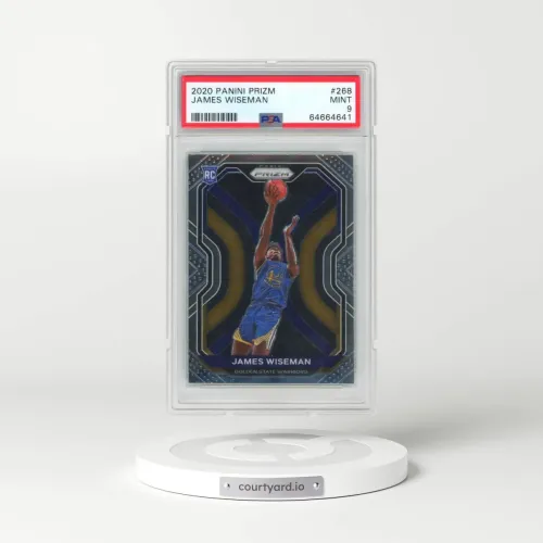 2020 Panini Prizm #268 James Wiseman (PSA 9 MINT)