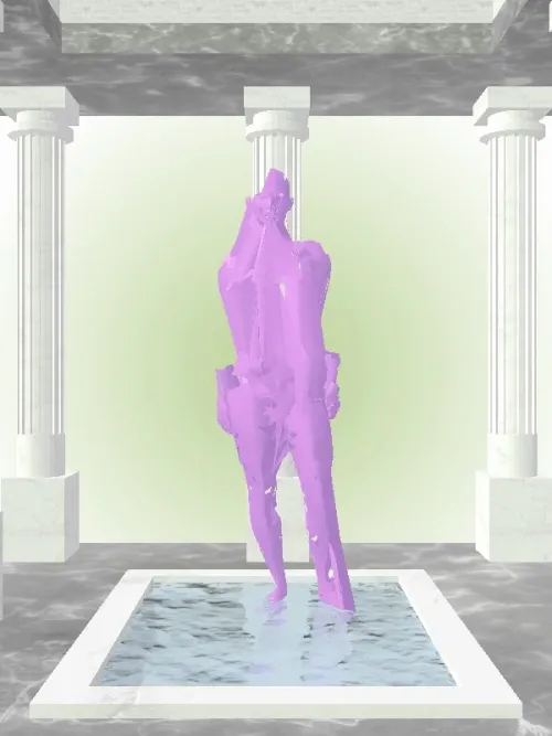 The Loser Glossy Violet Woman #4633