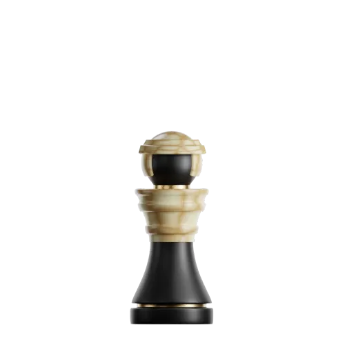 Ivory Rough Pawn #215421