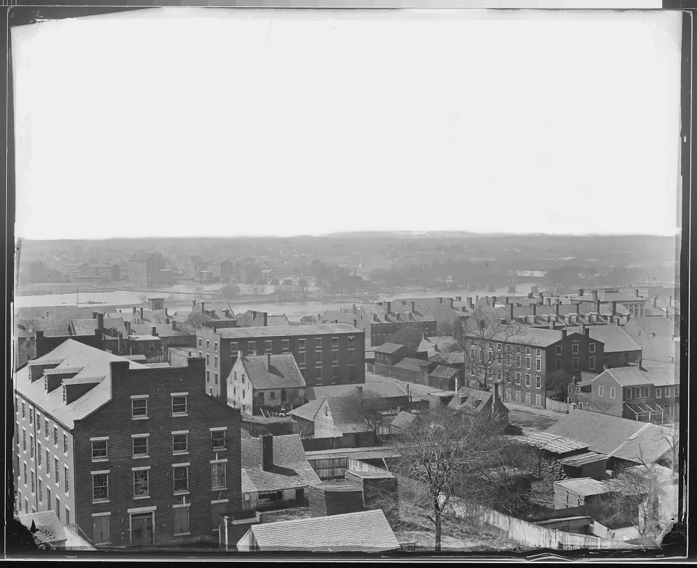 View of Richmond from Manchester, 1865 #1169