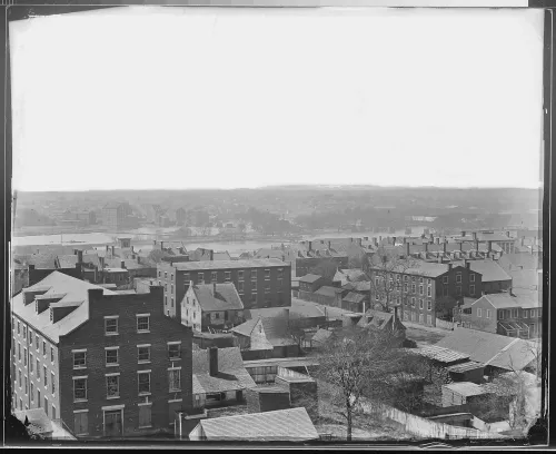 View of Richmond from Manchester, 1865 #1169