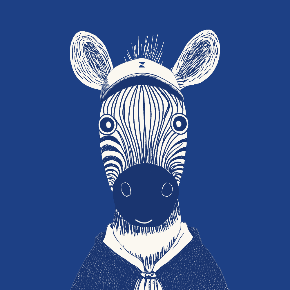 Zoolini - Zebra #2975