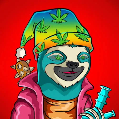 Stoned Sloth V2 #4972